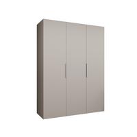 DREHTÜRENSCHRANK 202/150/52 3-türig - Kaschmir, Holz (150/202/52cm) - MÖBEL KRYSPOL