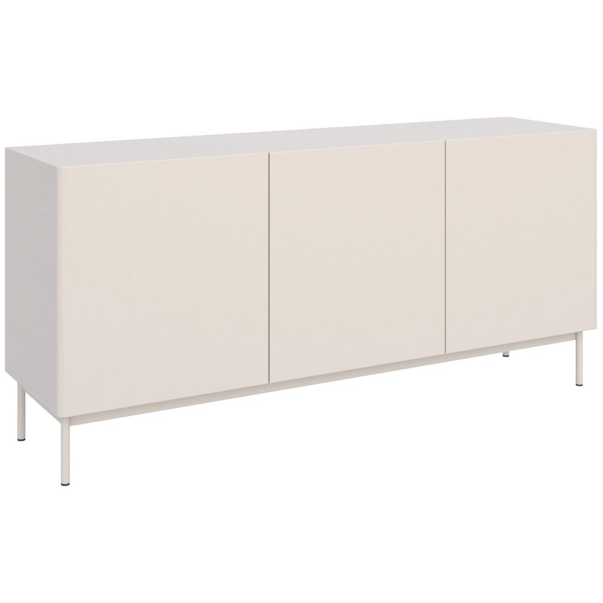 TV-BOARD Olio hoch KASCHMIR 160 CM - Kaschmir, Holzwerkstoff/Metall (160/72/38.6cm) - Selsey