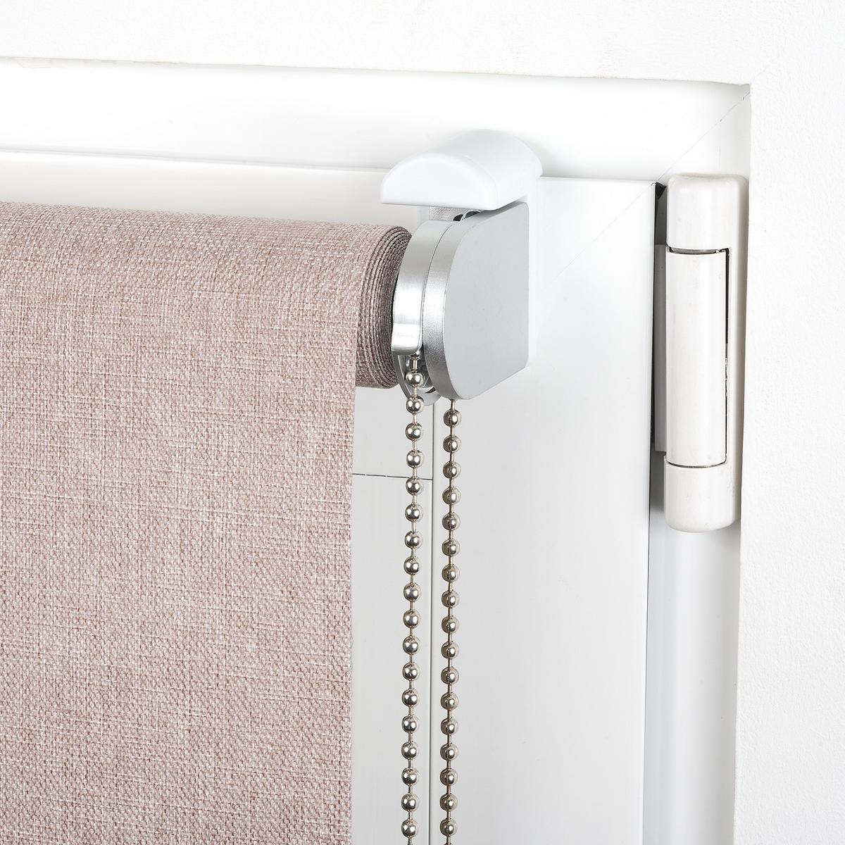 VERDUNKELUNGSROLLO Moon Plus Easyfix Leinen 45x180 - Beige, Kunststoff (45/180/1cm) - STORESDECO