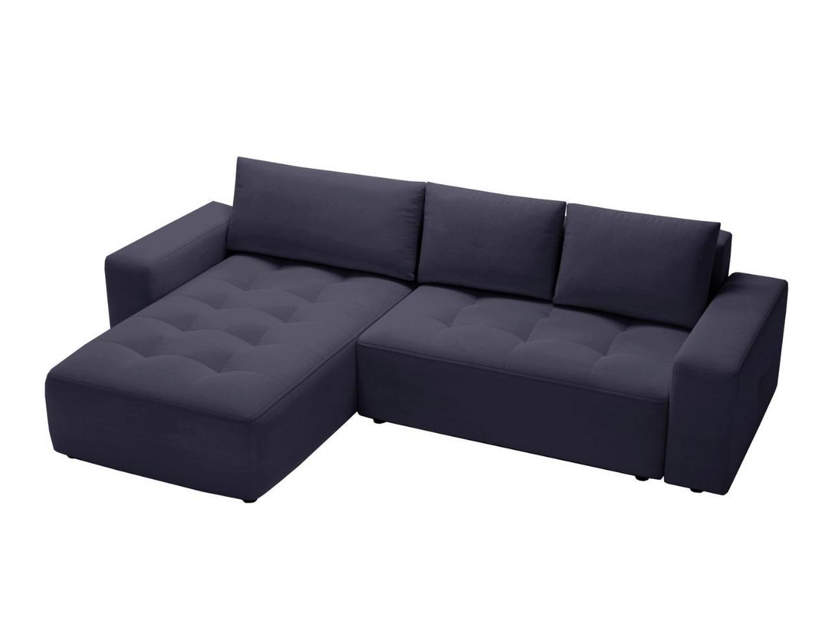 ECKSOFA Portland Schwarz Links - Schwarz, Holz/Kunststoff (165/250cm) - Graingold