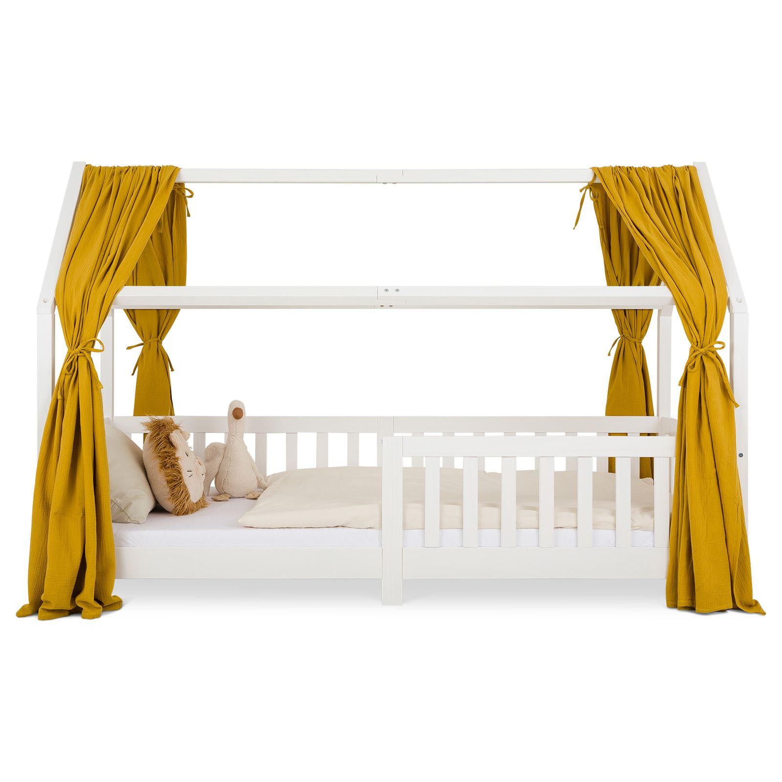 HAUSBETT-HIMMEL NENA gelb - Gelb, Textil - IDIMEX