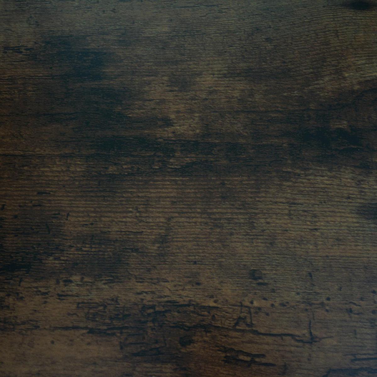 SCHREIBTISCH MIT REGAL eckig Braun - Braun, Holzwerkstoff (60/100/120cm) - MCW