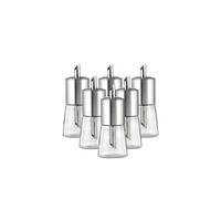 ZUCKERSTREUER Basic transparent-silber 15 cm 6er Set - Transparent/Silberfarben, Glas/Metall (7/16/7cm) - Ritzenhoff Breker