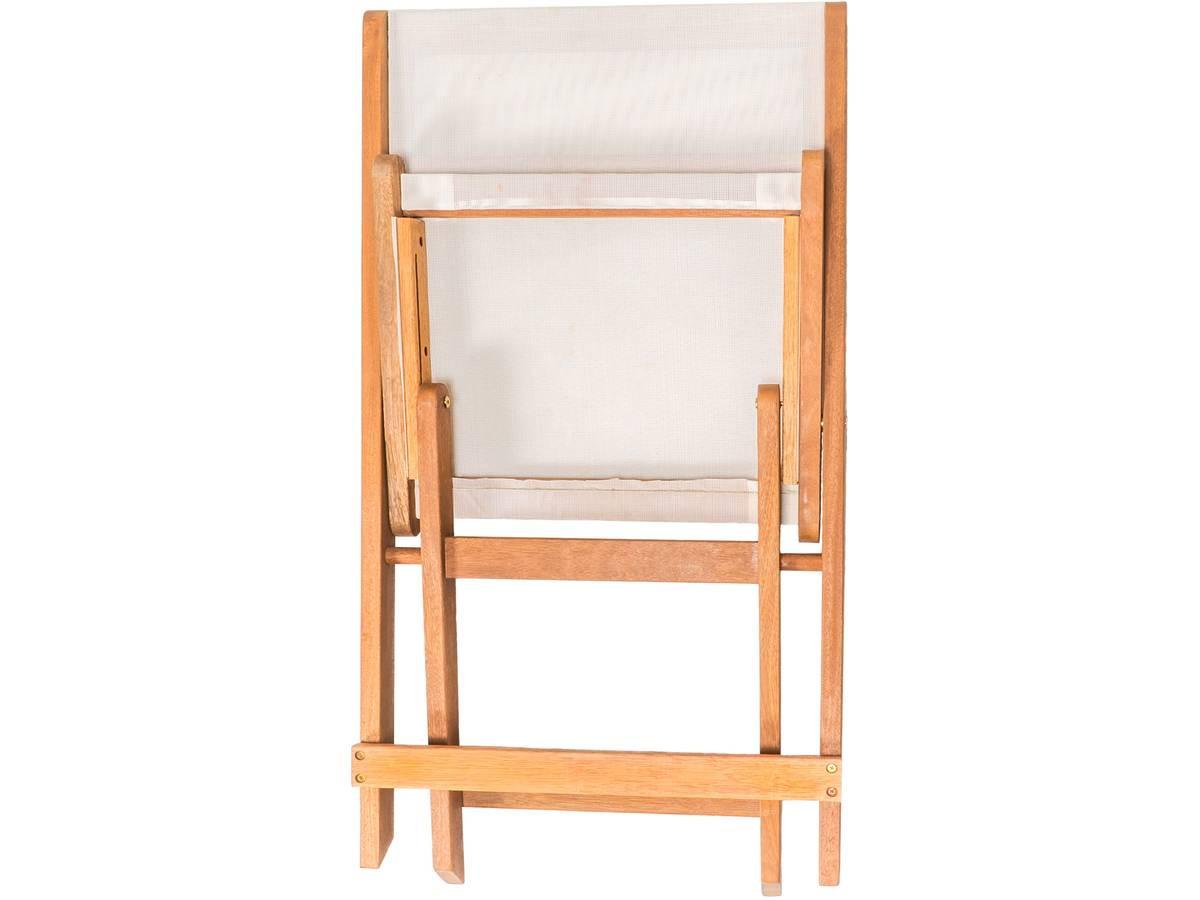 GARTENSTUHL seoul beige - Beige, Holz (49/79/44cm) - Habitat Garten
