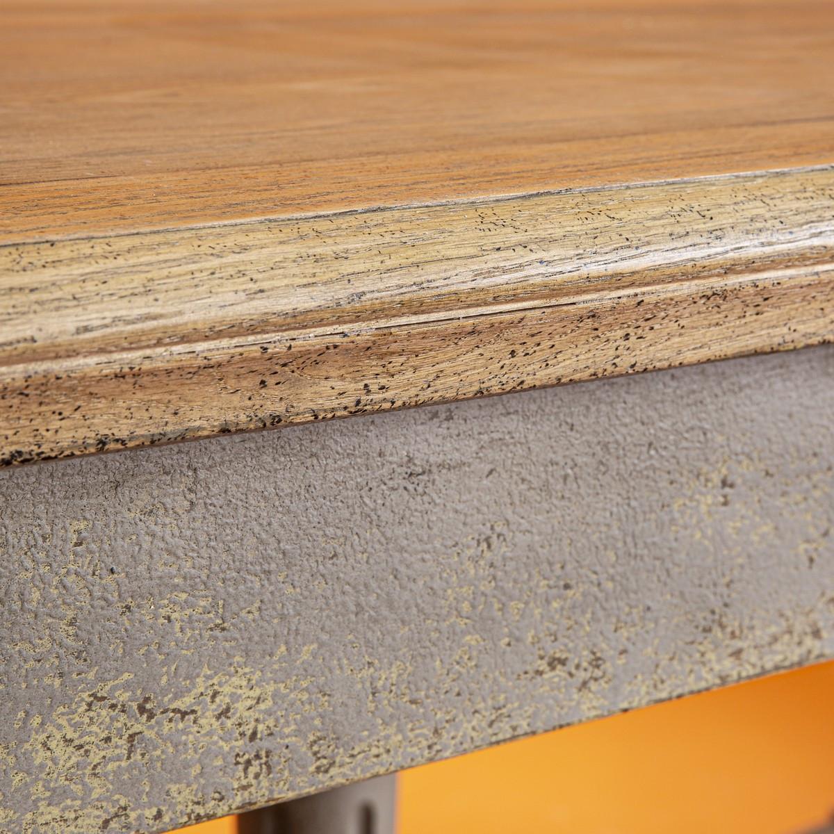 TISCH aus massivholz fantastique 280/100/78 cm - Eschefarben, Holz (105/100/78cm) - Signature