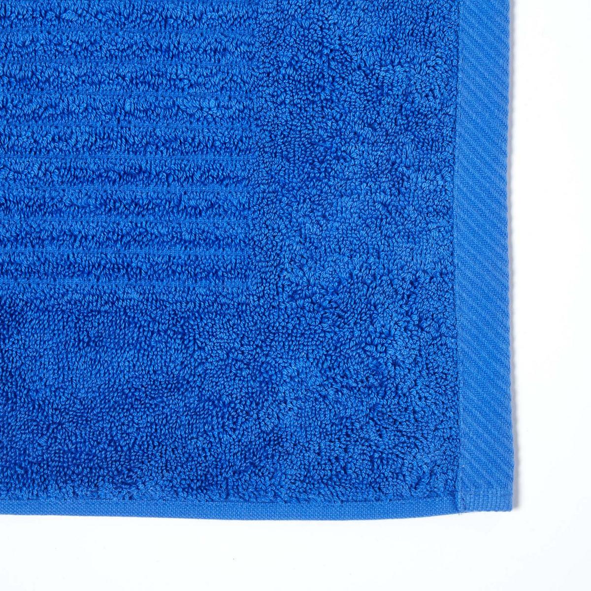 BADEMATTE Imperial 50/80 cm, Baumwolle - Dunkelblau, Textil (50/80cm) - Homescapes