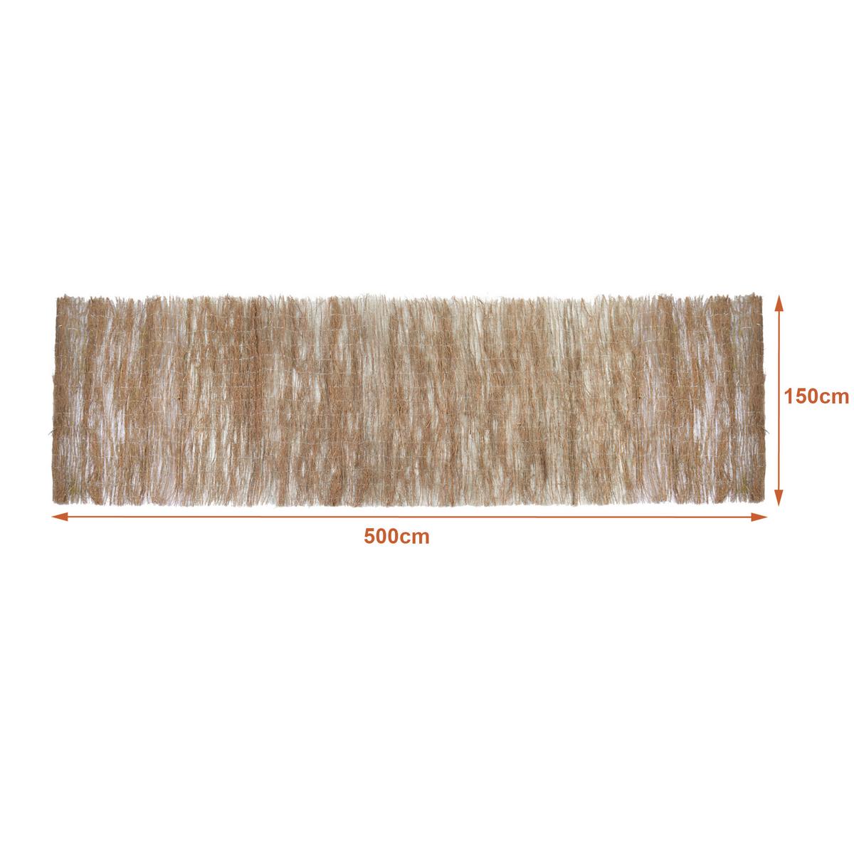 REISIGZAUN Brielle - Naturfarben, Naturmaterialen (150/0.6cm) - casa.pro
