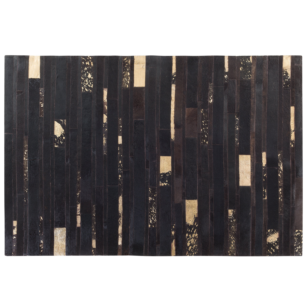 KURZFLOR-TEPPICH Artvin 200/140 cm - Braun, Fell (140/200cm) - Beliani