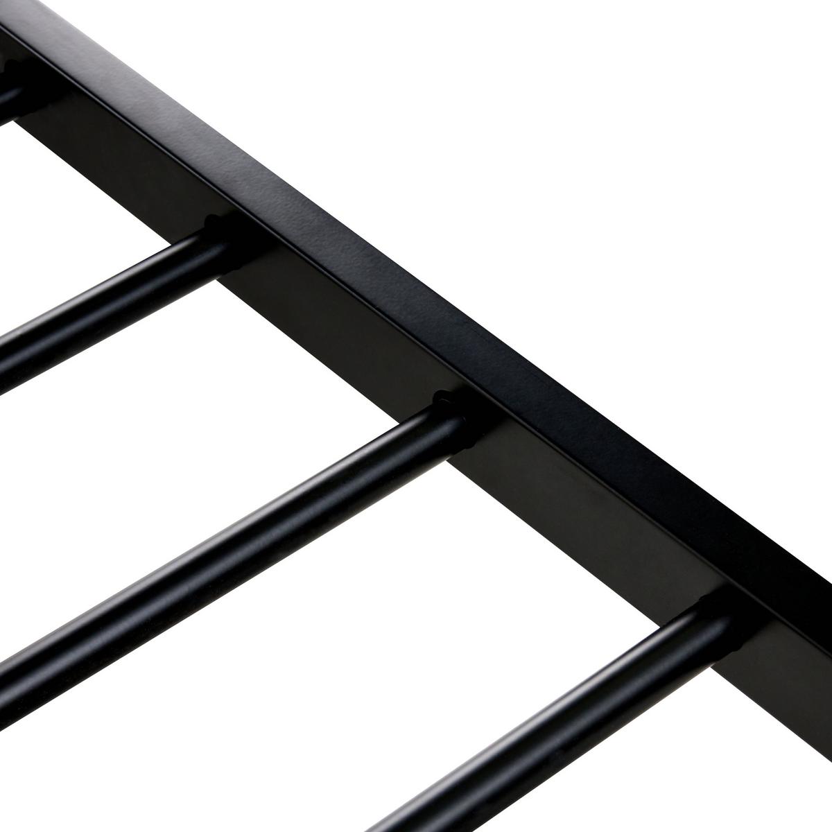 BETT mit Lattenrost 140/200 cm Eisen Hellbraun Avanton - Hellbraun, Metall (140/200cm) - Beliani