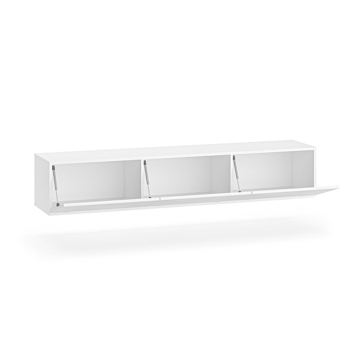 TV-MÖBEL Aura Weiß - Weiß, Holzwerkstoff (170/32/37cm) - Petits-meubles