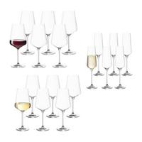 WEIN- UND SEKTGLÄSER Puccini transparent 18er Set - Transparent, Glas - Leonardo Living
