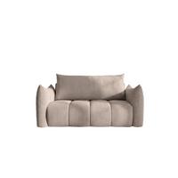 SOFA 2er-sitzer Ontario Mit Liegefunktion - Beige, Holzwerkstoff/Textil (162/86/101cm) - Fun Möbel