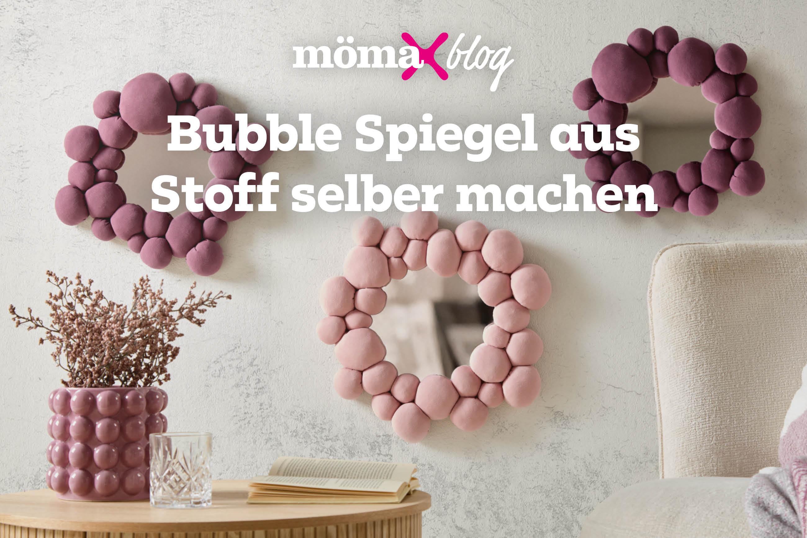 Blogbeitrag Valentinstag Bubble Spiegel selber machen