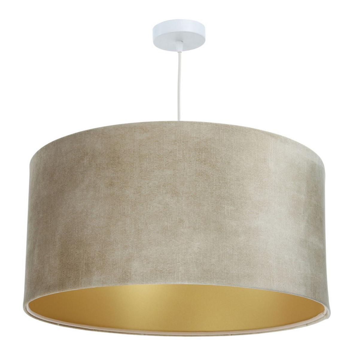 HÄNGELEUCHTE Gold 60/30 cm - Beige/Goldfarben, Kunststoff (60/0.8/30cm) - ONZENO