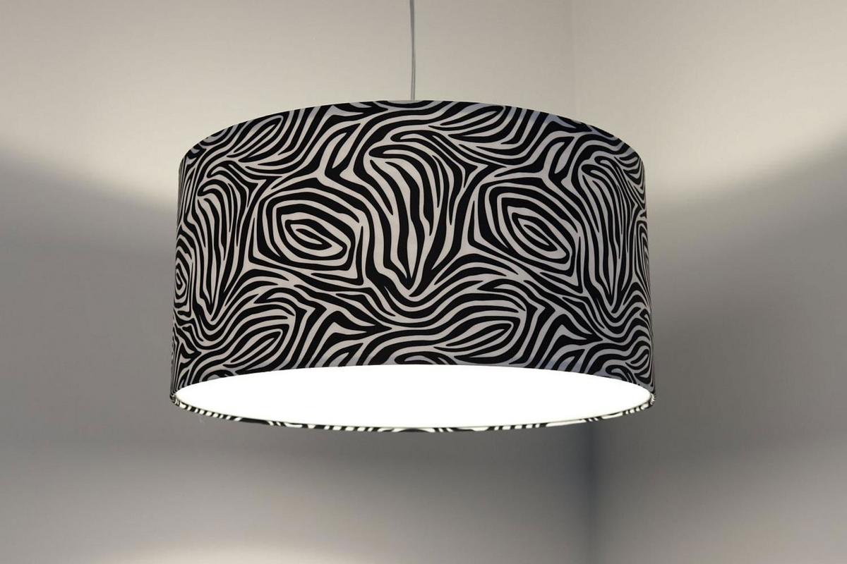 HÄNGELEUCHTE Schwarz 40/20 cm - Schwarz/Weiß, Kunststoff (40/0.4/20cm) - ONZENO