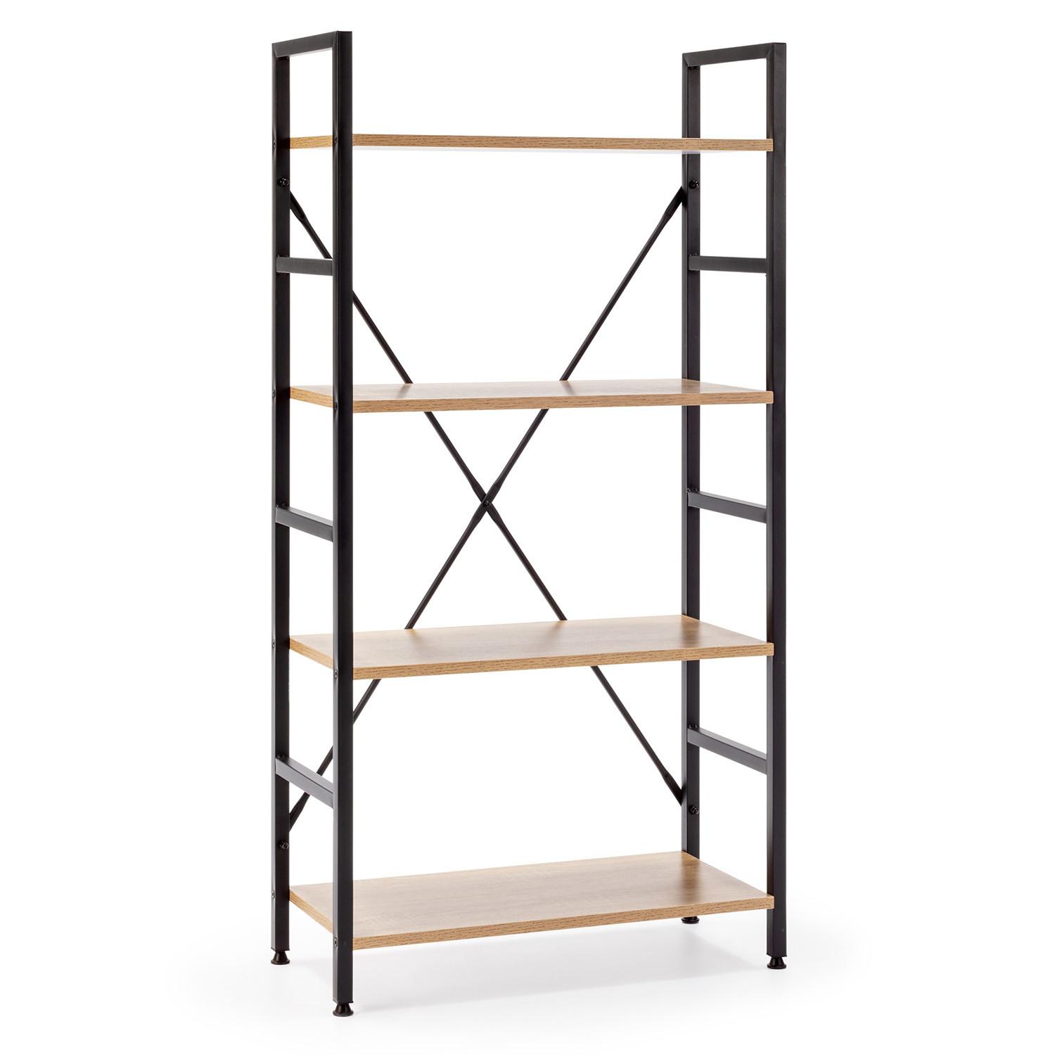 REGAL Virginia 4 Fachböden Eiche - Honigeiche, Holzwerkstoff (60/118/27cm) - VS Venta-stock