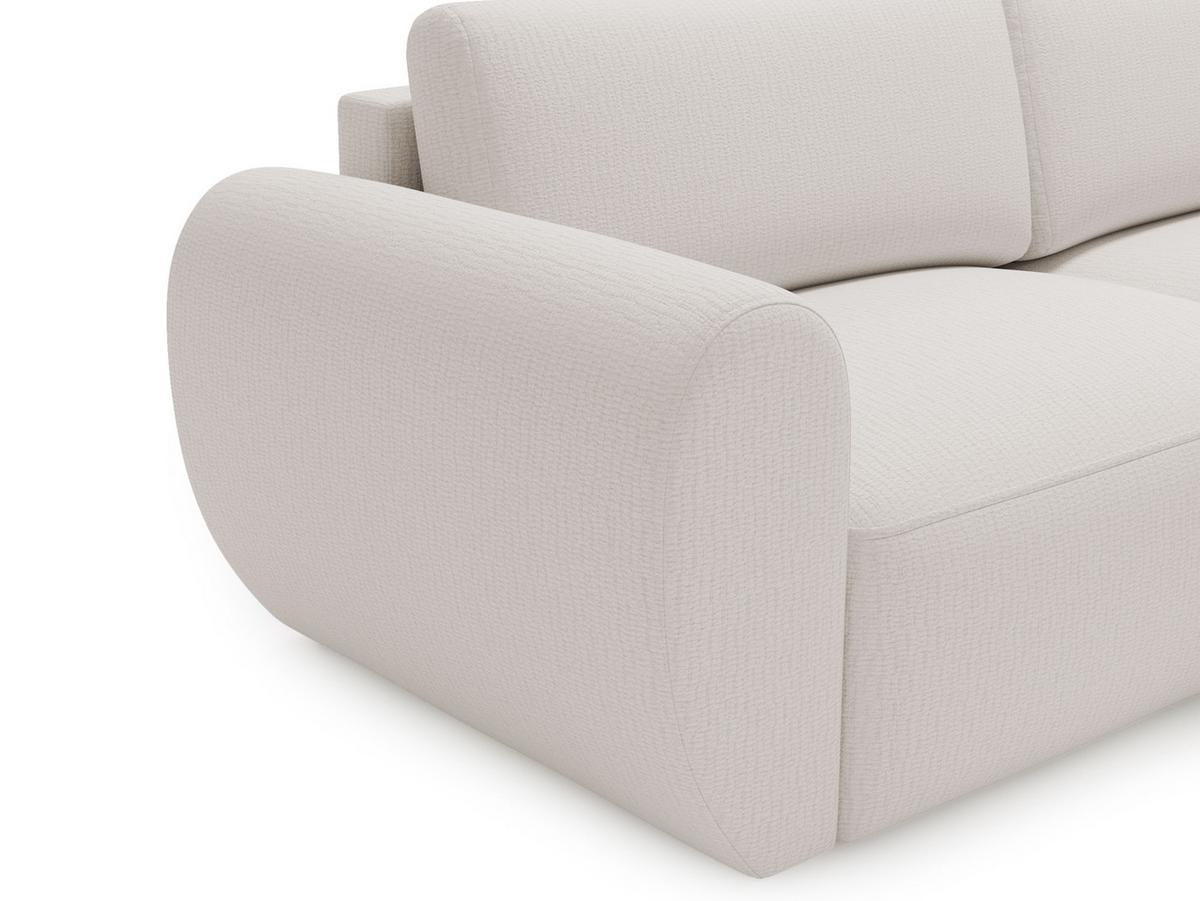 ECKSOFA Suzi - Dunkelgrau/Schwarz, Holzwerkstoff/Kunststoff (147/261cm) - MIRJAN24