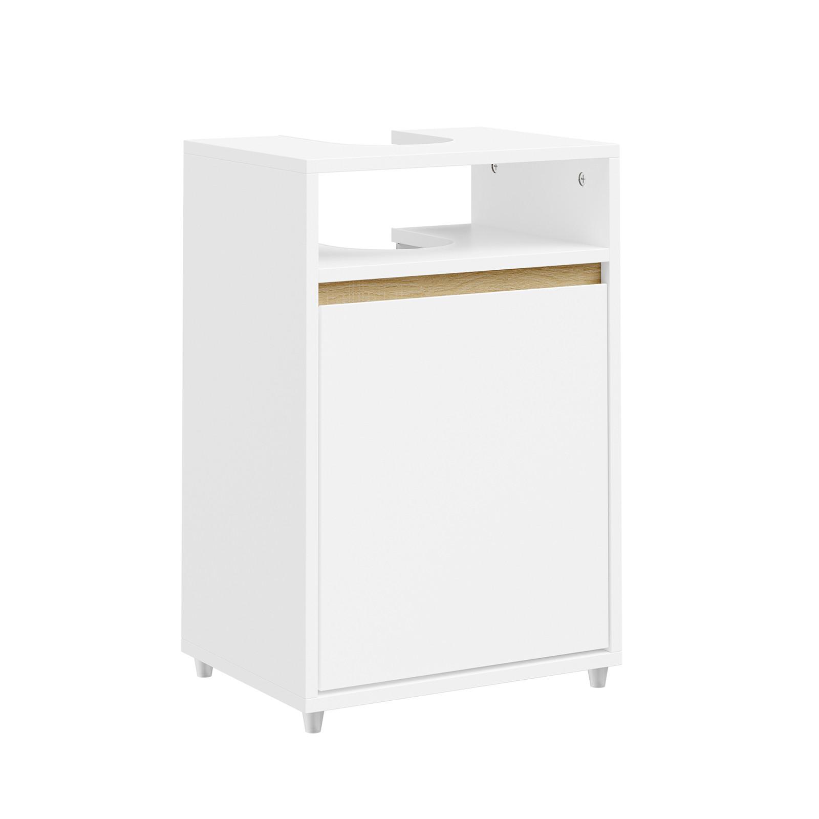 UNTERSCHRANK für Waschbecken BZR222-W - Ahornfarben, Fell (40/60/36cm) - SoBuy