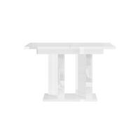 ESSTISCH BELTRA Ausziehbar 120 - 160 / 80 x 76 cm - Weiß, Holz (120/80/76cm) - MASSENO