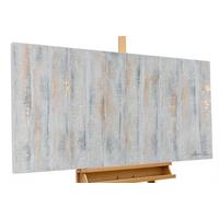 ACRYLBILD HANDGEMALT 120/60 cm - Grau, Holz/Textil (120/60cm) - KUNSTLOFT