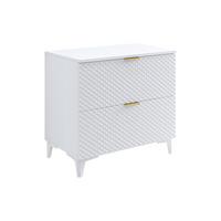 WASCHTISCHUNTERSCHRANK 80.4cm Cléa Weiß - Weiß, Holzwerkstoff (80.4/62.6/48.5cm) - Petits-meubles