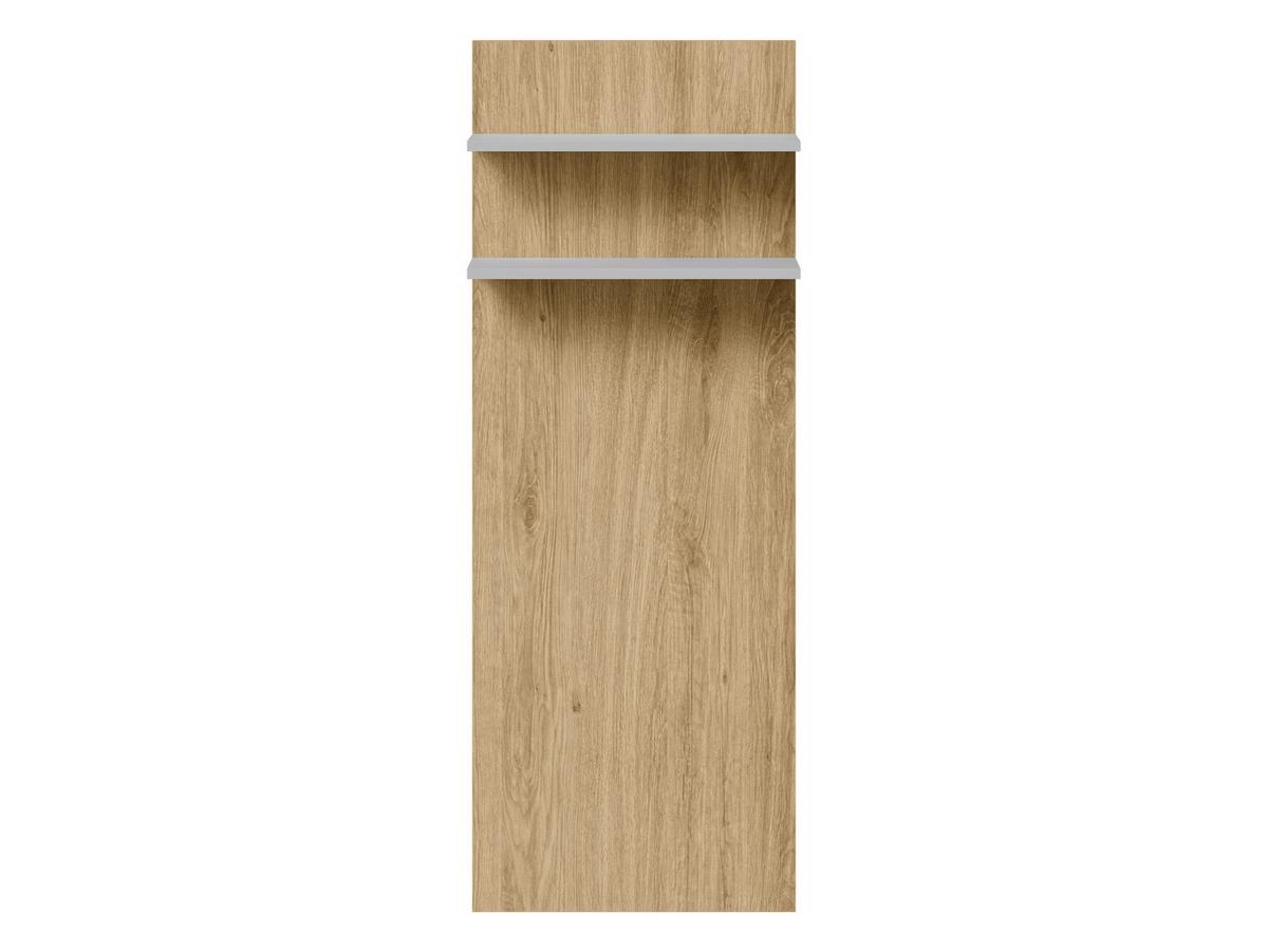 WANDREGAL Fiore 50 - Eichefarben/Grau, Holzwerkstoff (52/138/19cm) - MIRJAN24