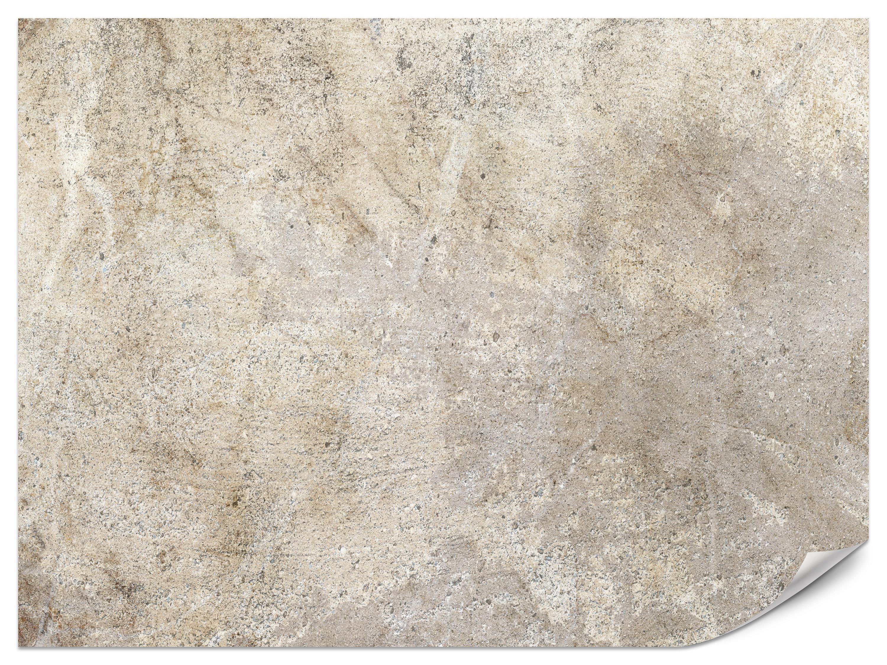 FOTOTAPETE für Wohnzimmer Beton Muster 300x210 - Beige/Braun, Papier (300/210cm) - Muralo