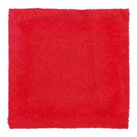 DUSCHVORLEGER 50/50 cm, 100% Baumwolle, wendbar - Rot, Textil (50/50cm) - Homescapes