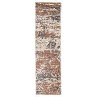 TEPPICH ADUR, abstrakt, Erdtöne, 60 x 230 cm - Braun, Textil (230/60cm) - KADIMA DESIGN