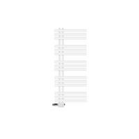 BADHEIZKÖRPER Iron EM 500x1200 mm Weiß mit Ventil Universal - Weiß, Metall (50/120/3cm) - LuxeBath