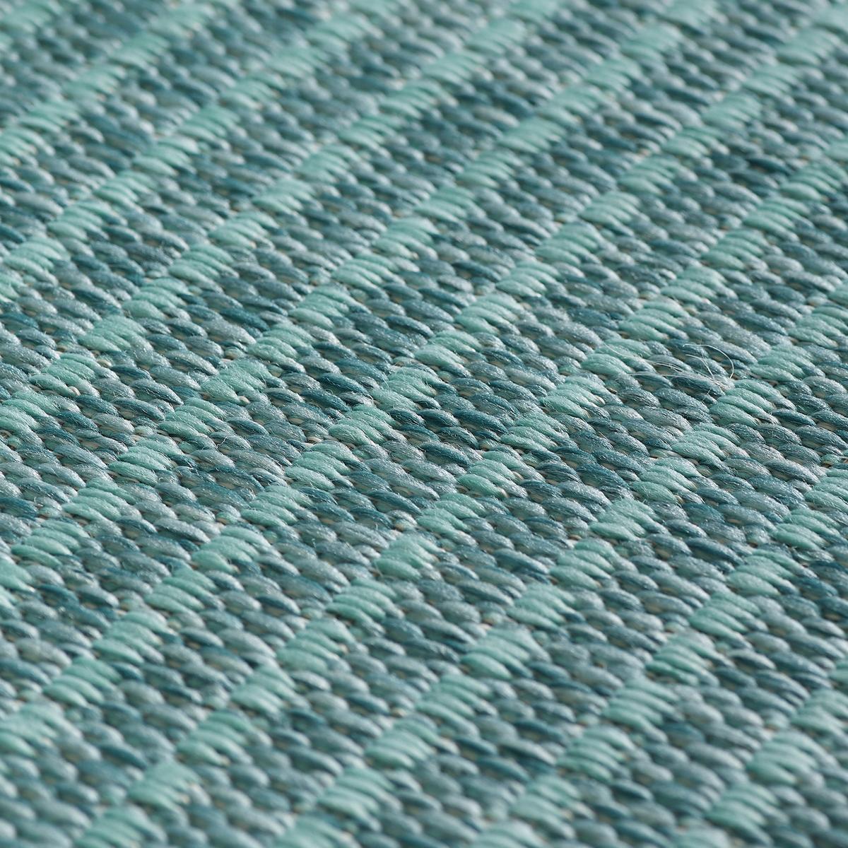 TEPPICH Outdoor DAFNE in Blau, einfarbig, 240 x 340 cm - Blau, Textil (340/240cm) - KADIMA DESIGN