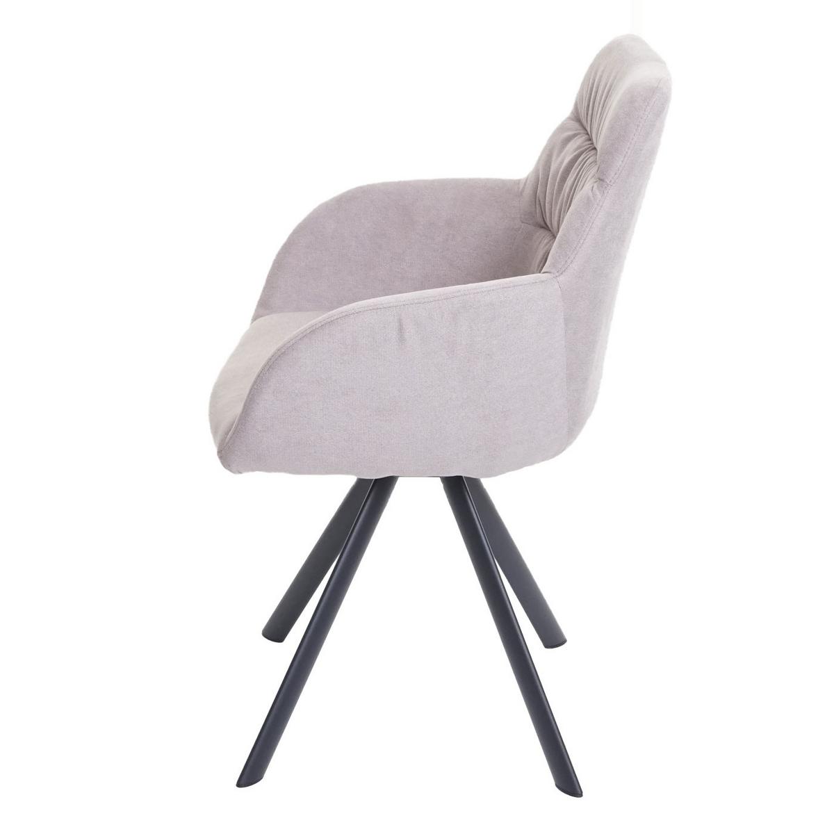 ESSZIMMERSTUHL Cremeweiß - Beige/Weiß, Textil (57/94/47cm) - MCW