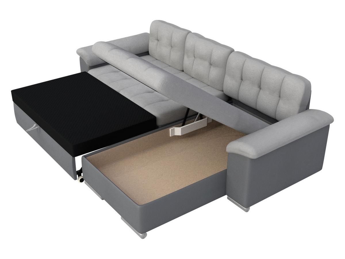 ECKSOFA Diana, Seite: Links - Champagner, Holz/Textil (280/160cm) - MIRJAN24