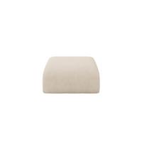 POUF MIRA-PUF 91x89x40 Beige cm Velours Modular Sitzhocker - Greige/Beige, Holzwerkstoff/Kunststoff (91/40/89cm) - ALTDECOR