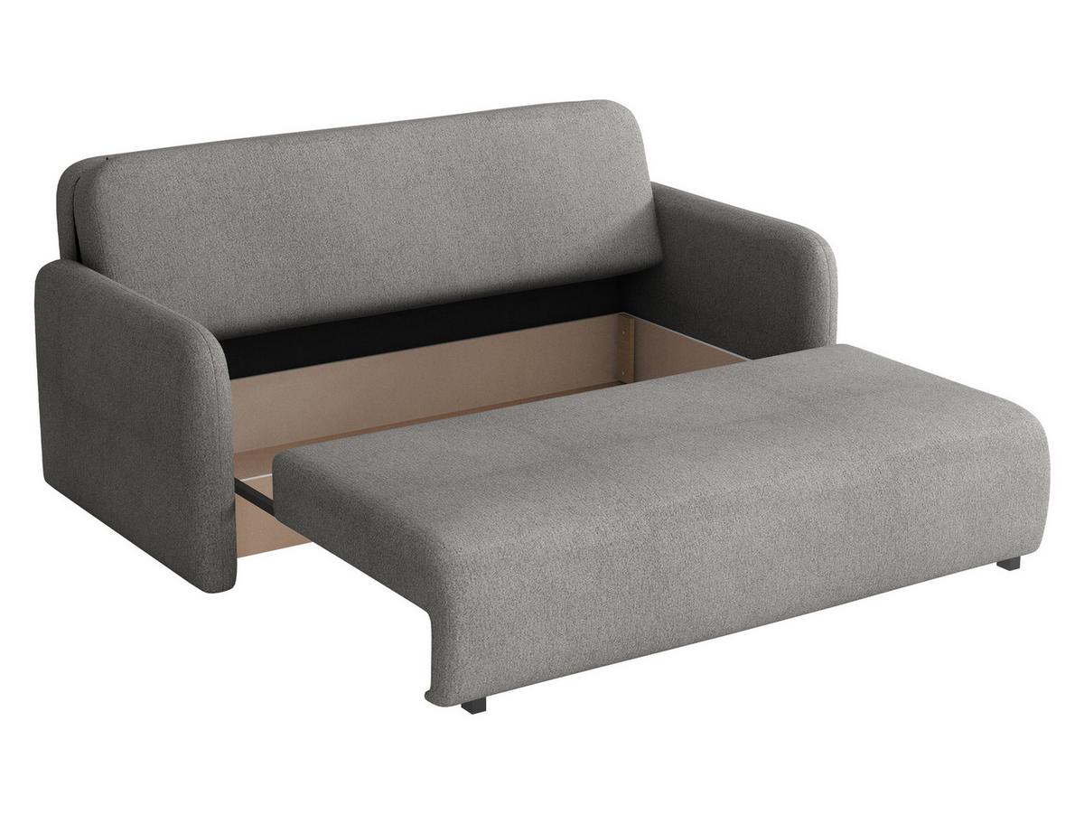 SCHLAFSOFA Viva Sun IV - Hellgrau/Schwarz, Holz/Textil (170/85/103cm) - MIRJAN24