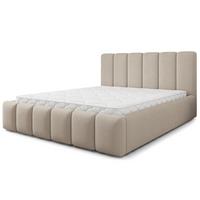 POLSTERBETT ATTORA SR 160x200 cm mit Bettkästen - Beige - Beige, Holz (160/200cm) - MASSENO