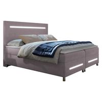 BOXBETT Enter LED - H3 - Rosa, Holz (140/200cm) - MIRJAN24