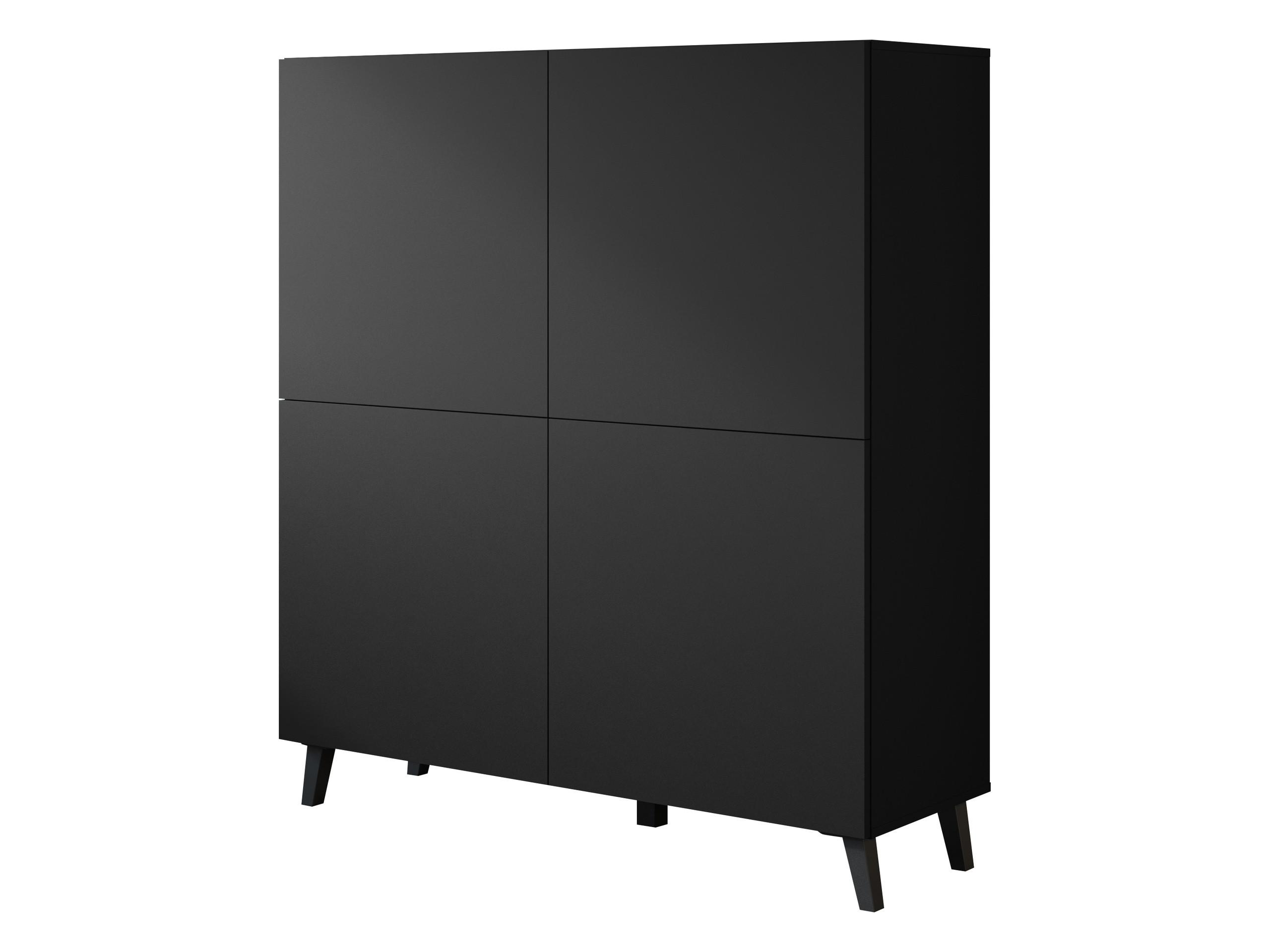 HIGHBOARD Phuket 120 - Graphitfarben/Schwarz, Holzwerkstoff/Kunststoff (120/130/39cm) - MIRJAN24