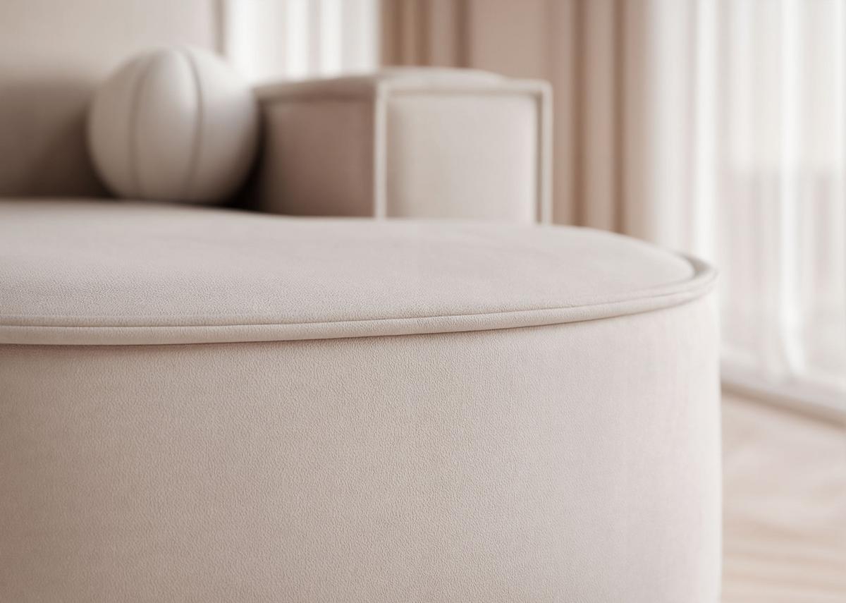 WOHNLANDSCHAFT SOFIA mit Schlaffunktion und Bettkasten Beige - Beige, Textil (316/88/157cm) - Idohome
