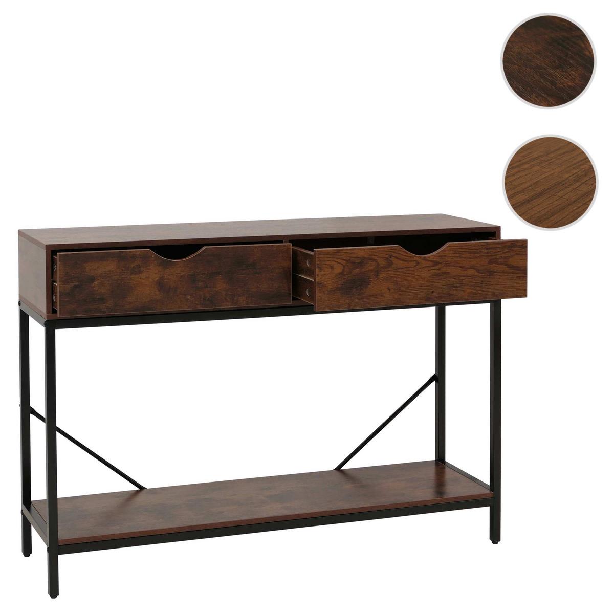 KONSOLENTISCH rechteck Rotbraun - Rotbraun, Holzwerkstoff (30/109/76cm) - MCW