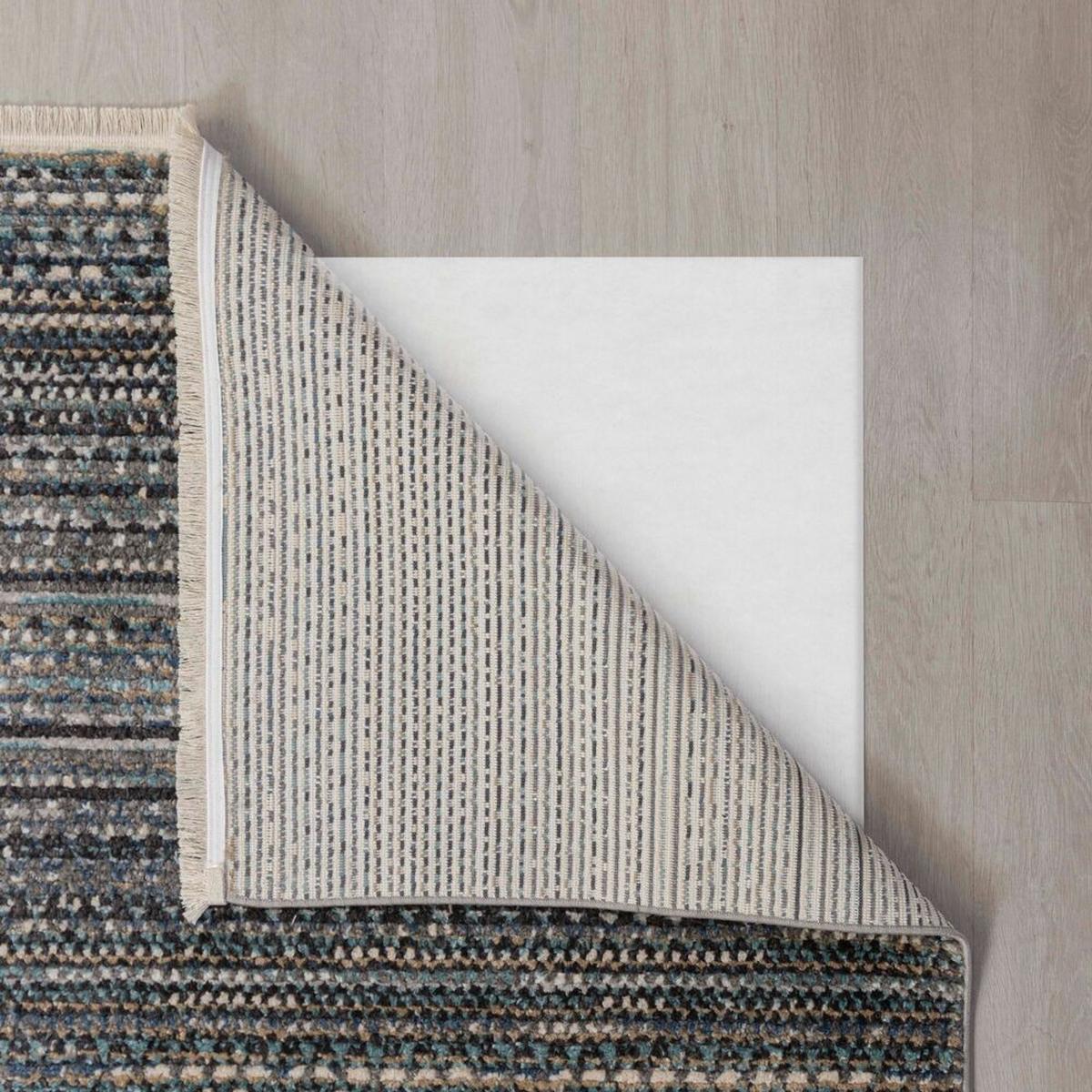 TEPPICH PERRAN, gestreift, Blau, 66 x 300 cm - Blau, Textil (300/66cm) - KADIMA DESIGN