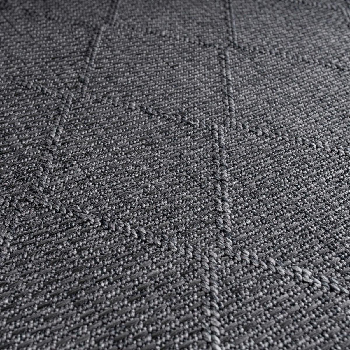 OUTDOORTEPPICH Schwarz 80 x 250 cm - Schwarz, Kunststoff (80/250cm) - TT Home