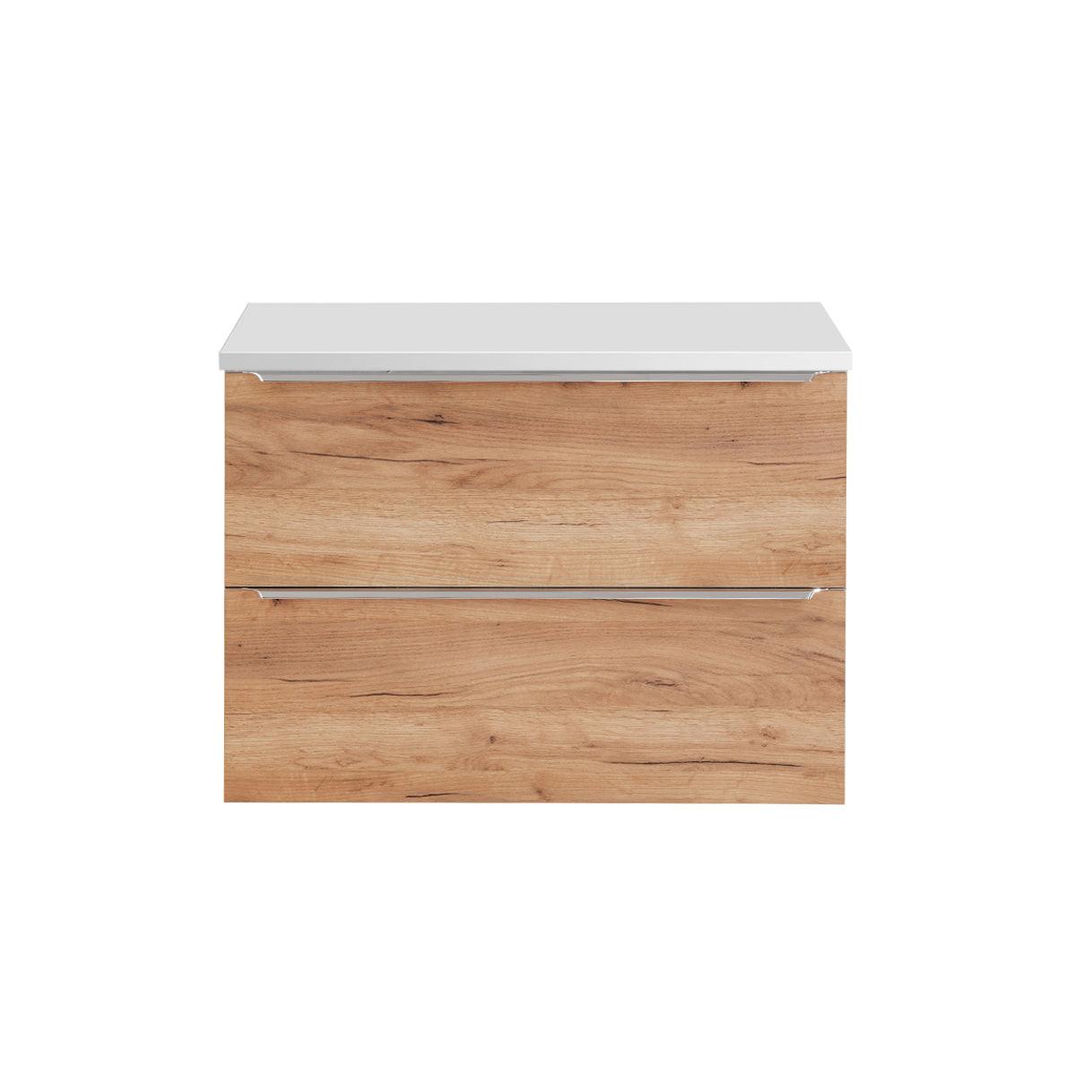 WASCHTISCHUNTERSCHRANK 80.4cm April Holz - Braun, Holzwerkstoff (80.4/59/46cm) - Petits-meubles