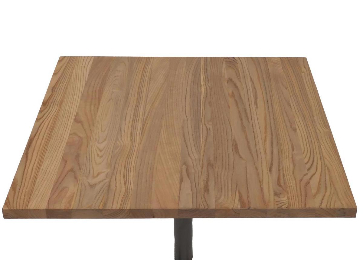 BISTROTISCH eckig Braun - Braun, Holz (80/80/75cm) - MCW