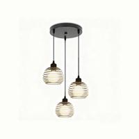 PENDELLEUCHTE Marenwyn 30/28/139 cm - Schwarz, Metall (30/28/139cm) - ZMH