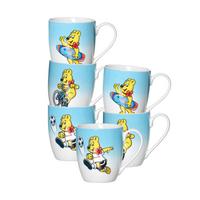 BECHER SPORT Haribo bunt 500 ml 6er Set - Multicolor, Keramik (0.5L) - Ritzenhoff Breker