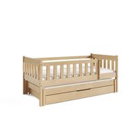 ETAGENBETT STELLA mit Bettkasten 80x160 cm Kieferfarben - Kieferfarben, Holz (80/160cm) - MASSENO
