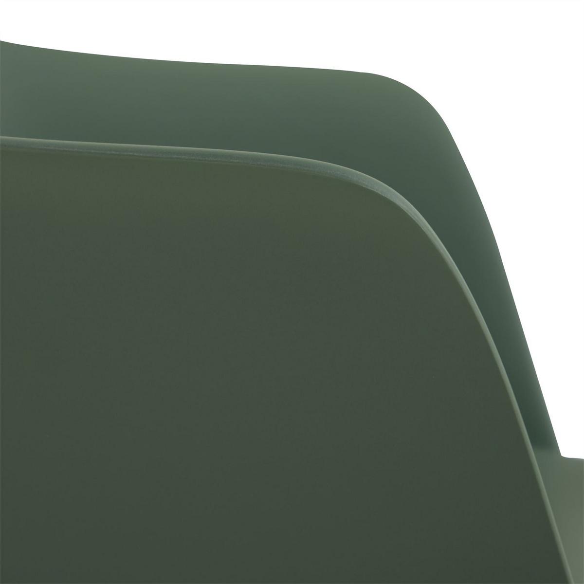 GARTENSTUHL FORO 4ER-SET - Grün, Textil (58/82/52cm) - IDIMEX