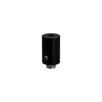 DECKENTRÄGER FÜR GARDINENSTANGEN INNENLAUF 20 mm Ø, Sonius 1-läufig, Schwarz, Packung 2 Stück - Schwarz, Metall (1.6/3/1.6cm) - INTERDECO