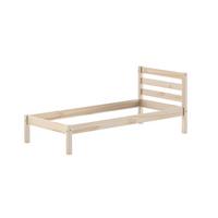 EINZELBETT Karolina Kiefer natur 90x200 inkl Rolllattenrost - Kieferfarben, Holz (90/200cm) - 58aufmkessel